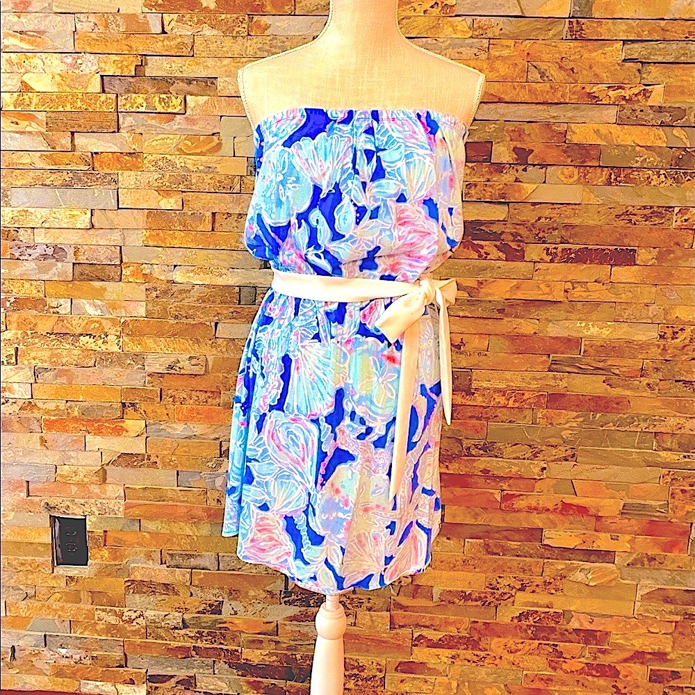 ▪️LILLY PULITZER▪️Strapless Mini Dress - Large